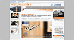 Desktop Screenshot of mediasaloon.nl